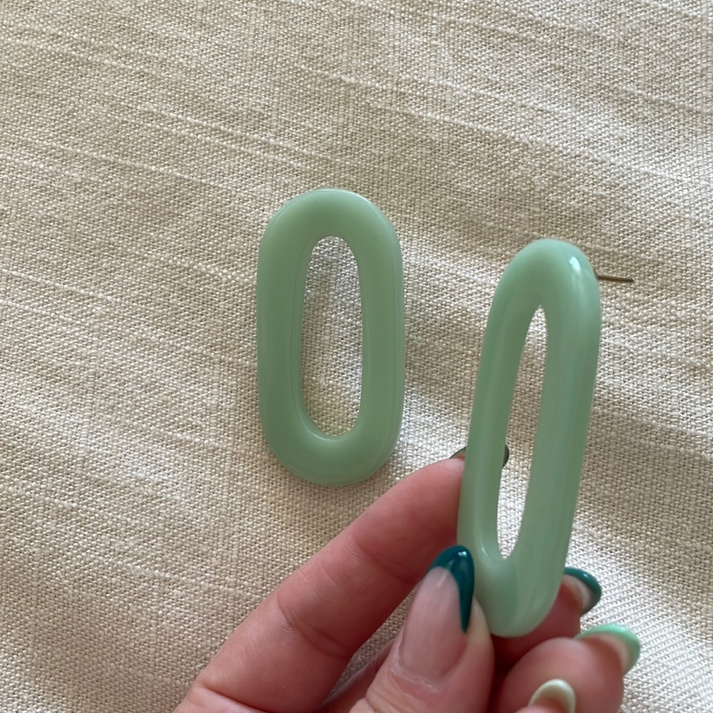 Funky statement earrings